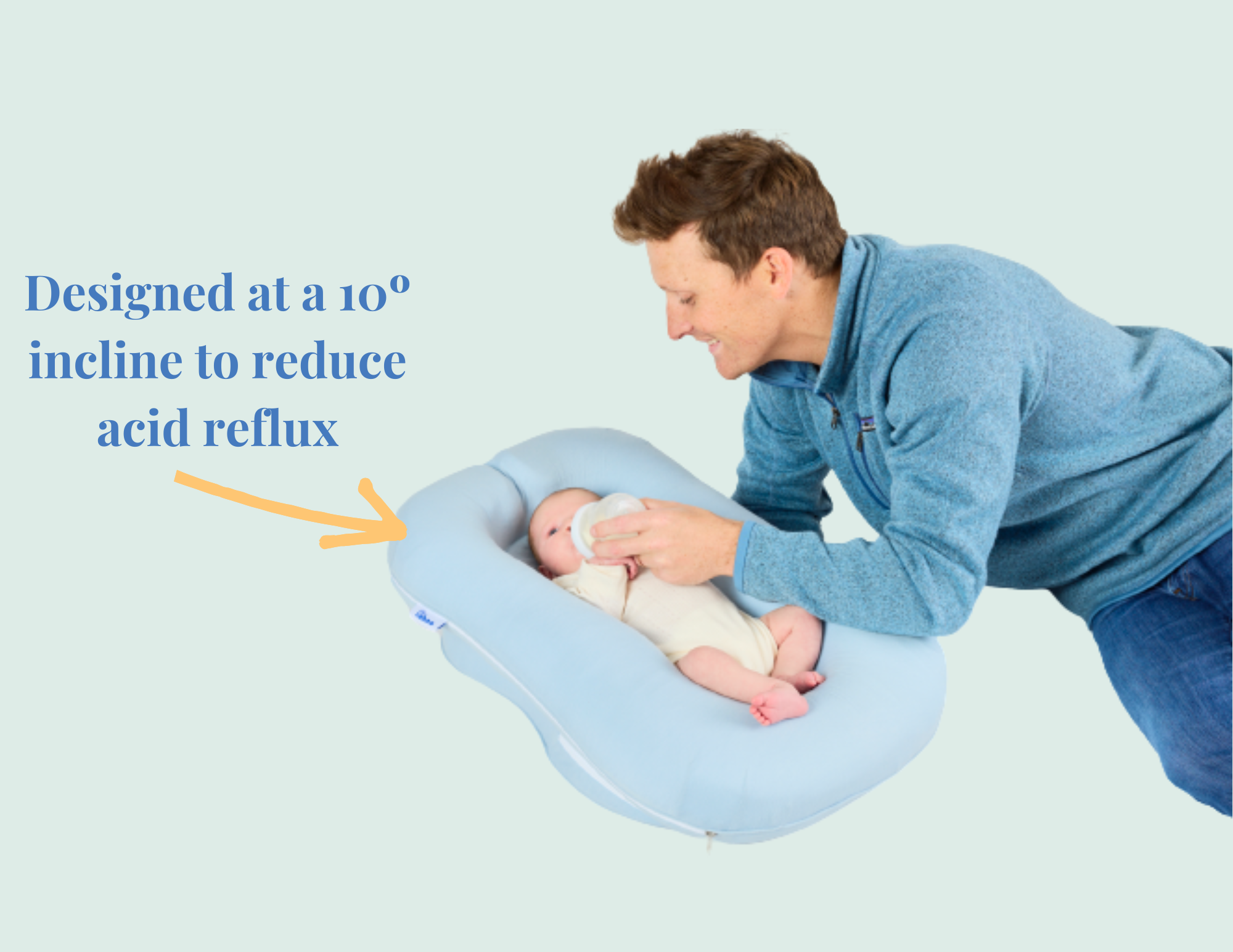 Rahoo Baby The Best 3 in 1 Newborn Baby Lounger RahooBaby